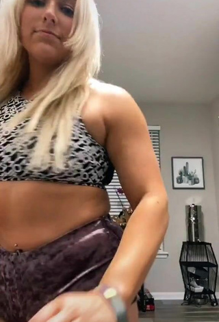 4. Luscious Alexandria Knight in Crop Top