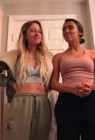 2. Sexy Ashley Shortino in Crop Top