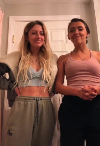 3. Sexy Ashley Shortino in Crop Top