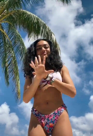 3. Sexy Avani Gregg in Pink Bikini Top