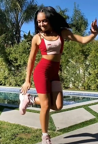 2. Cute Avani Gregg Shows Legs at the Pool