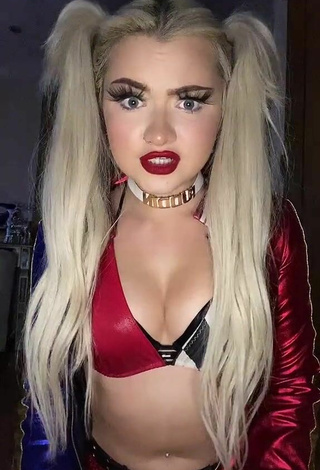 Sexy Lowri Rose-Williams Shows Cleavage in Hot Top