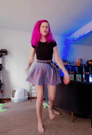 2. Sultry Brooklyn Jade in Skirt