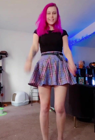 4. Sultry Brooklyn Jade in Skirt