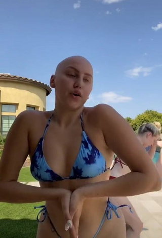 2. Sweetie AlexYoumazzo in Bikini at the Swimming Pool