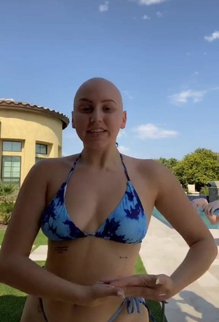 3. Sweetie AlexYoumazzo in Bikini at the Swimming Pool