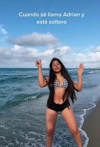 3. Sexy Annie Vega in Bikini at the Beach