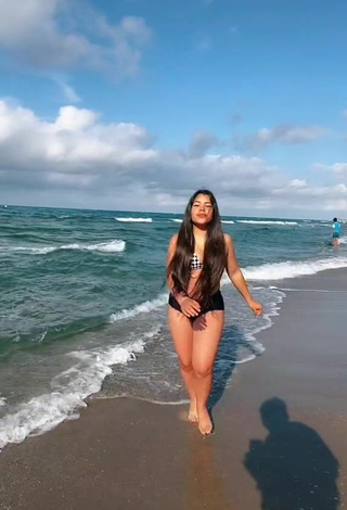 Luscious Annie Vega in Bikini at the Beach