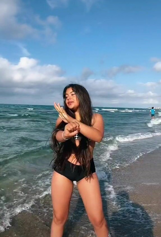 4. Luscious Annie Vega in Bikini at the Beach