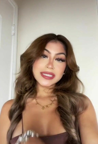 2. Desiree Montoya Demonstrates Alluring Cleavage