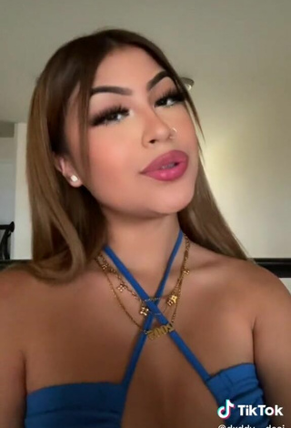 2. Desiree Montoya Shows her Inviting Cleavage