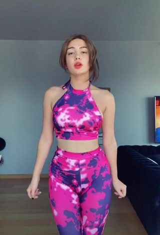 2. Sultry Ece in Crop Top