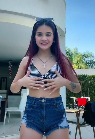 3. Luscious Maria Manuelly in Crop Top