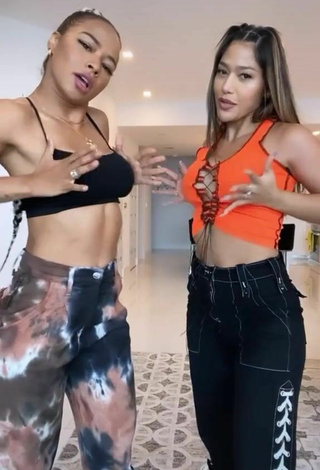 5. Beautiful Farina in Sexy Crop Top