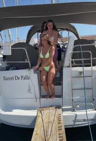 3. Sweet Isabelli Brunelli in Cute Bikini on a Boat