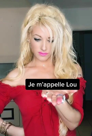 2. Luscious Lou in Red Top