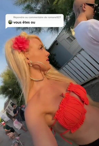 2. Sexy Lou in Bikini Top