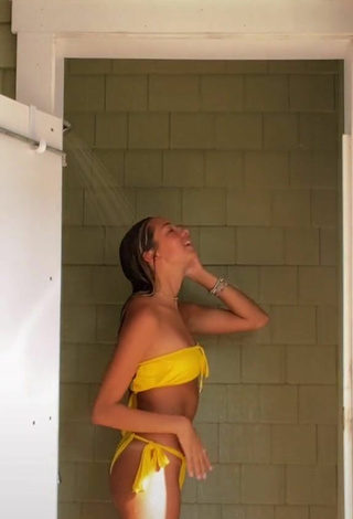 3. Cute Madison Vanderveen in Yellow Bikini