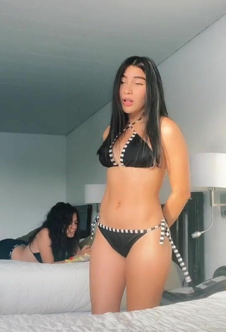 5. Sultry Valentina Quintero in Black Bikini