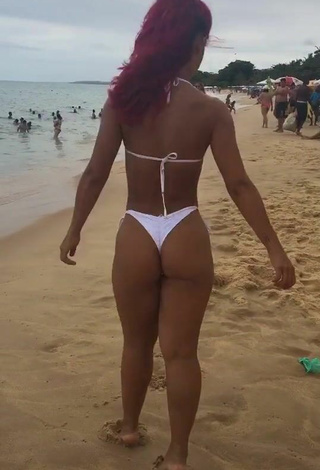 3. Hot Mayca Delduque in Thong at the Beach