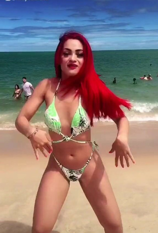 2. Amazing Mayca Delduque in Hot Thong at the Beach