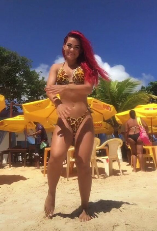 1. Mayca Delduque in Cute Bikini at the Beach