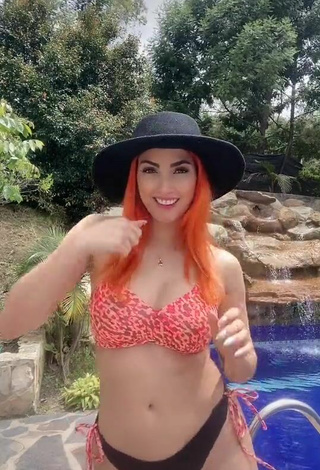 Titillating Mia Coloridas in Bikini