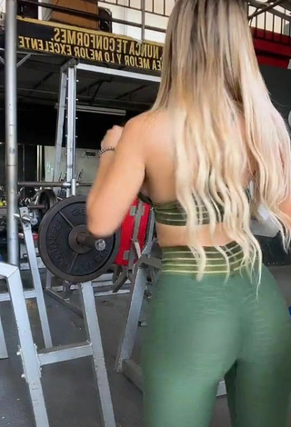 2. Luscious Nicolle Figueroa in Olive Leggings in the Sports Club and Bouncing Boobs