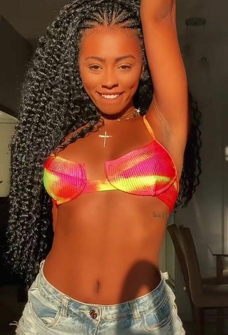 4. Sexy Ramana Borba in Bikini Top