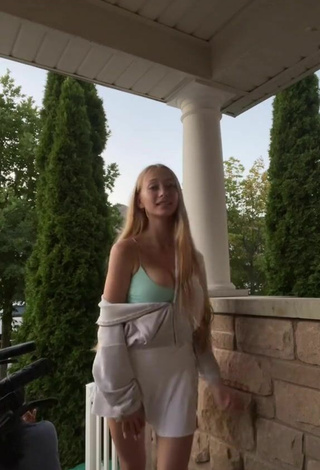 2. Sultry Sophia Diamond in White Skirt