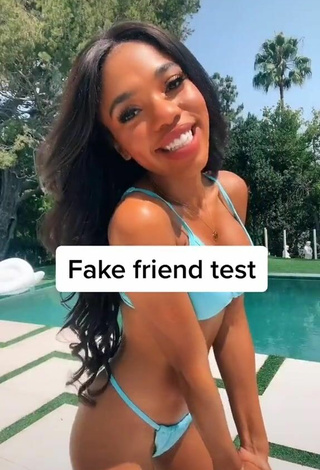 Alluring Teala Dunn Shows Butt at the Pool