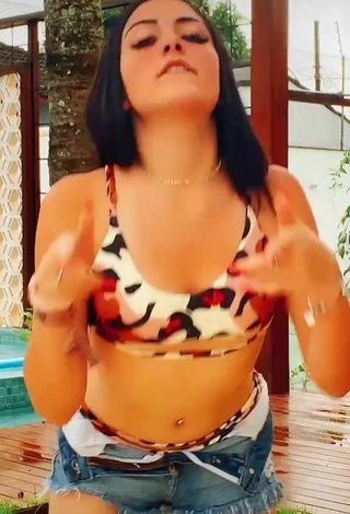 5. Sexy Vivi in Leopard Bikini