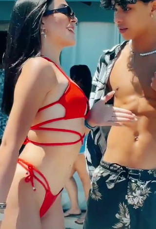 2. Sweetie Vivi in Red Bikini