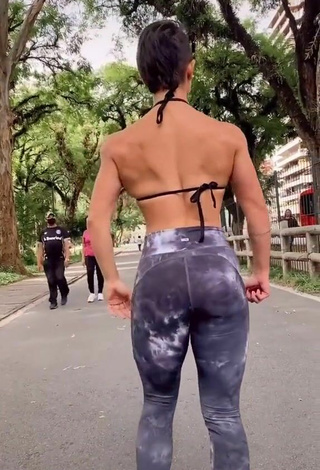 3. Elegant Yanne Shows Butt in a Street