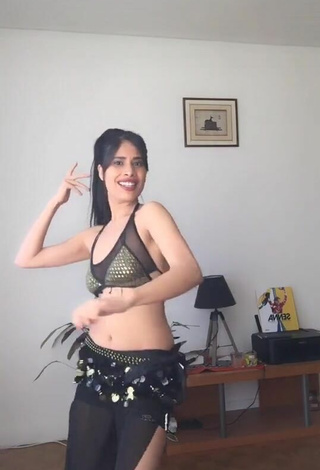 2. Sultry XENA in Crop Top and Bouncing Boobs