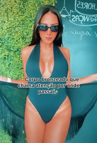 5. Sexy Isadora Nogueira Shows Cleavage in Bikini Top