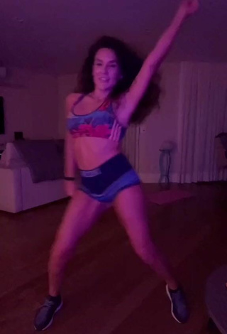 3. Sexy Kefera Buchmann in Sport Bra and Bouncing Tits