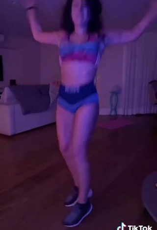 5. Sexy Kefera Buchmann in Sport Bra and Bouncing Tits