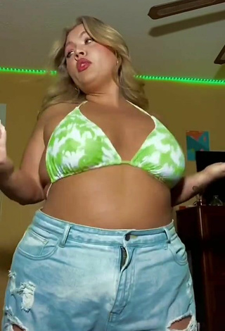 4. Sexy Lexie Lemon in Bikini Top and Bouncing Boobs