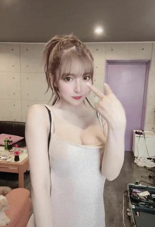 3. Sultry Yua Mikami Shows Cleavage in Sundress