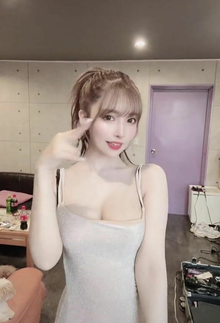 4. Sultry Yua Mikami Shows Cleavage in Sundress