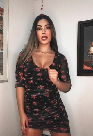 Alluring Aleja Villeta Shows Cleavage and Bouncing Boobs