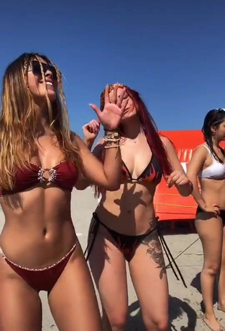 4. Sultry Aleja Villeta in Bikini at the Beach and Bouncing Boobs