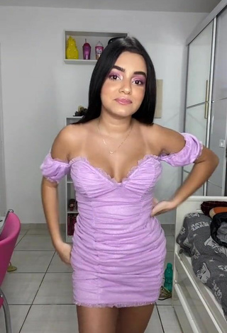 3. Really Cute Bela Almada Shows Cleavage and Bouncing Boobs