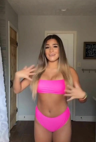 2. Sexy Camryn Cordova Shows Cleavage in Firefly Rose Bikini and Bouncing Boobs