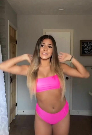 3. Sexy Camryn Cordova Shows Cleavage in Firefly Rose Bikini and Bouncing Boobs