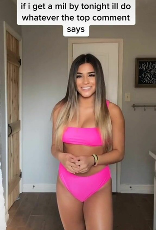 5. Sultry Camryn Cordova Shows Cleavage in Firefly Rose Bikini and Bouncing Tits