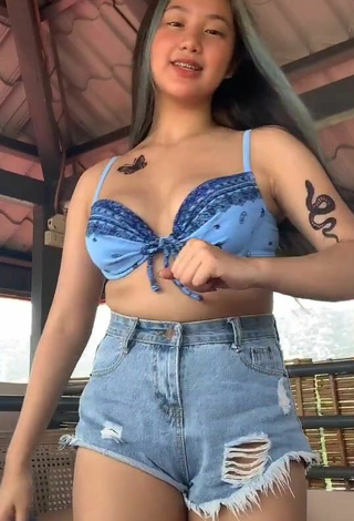 2. Luscious Vanessa Domingo Shows Cleavage in Bikini Top and Bouncing Boobs