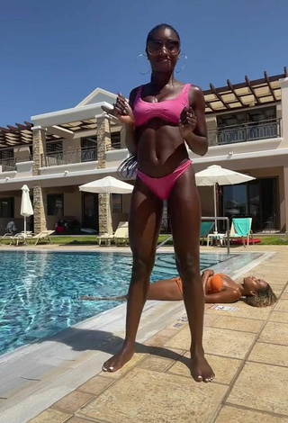 6. Sultry Oluwanifewa Agunbiade in Bikini at the Pool