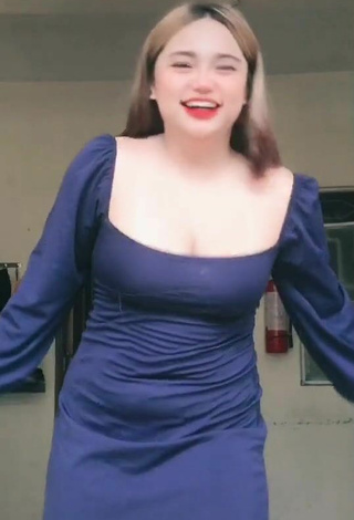 3. Luscious Joanne Duldulao in Blue Dress